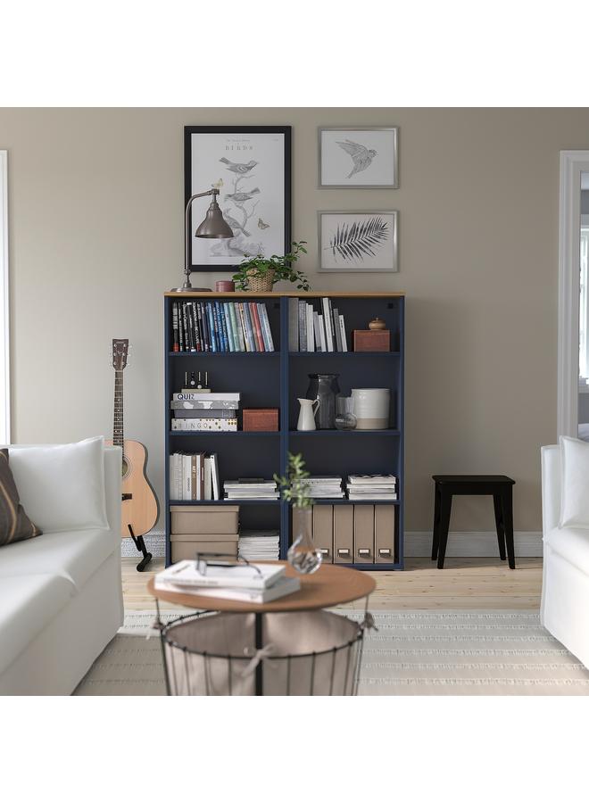 زبون مكتبة، أسود-أزرق، 60×140 سم - Image 4