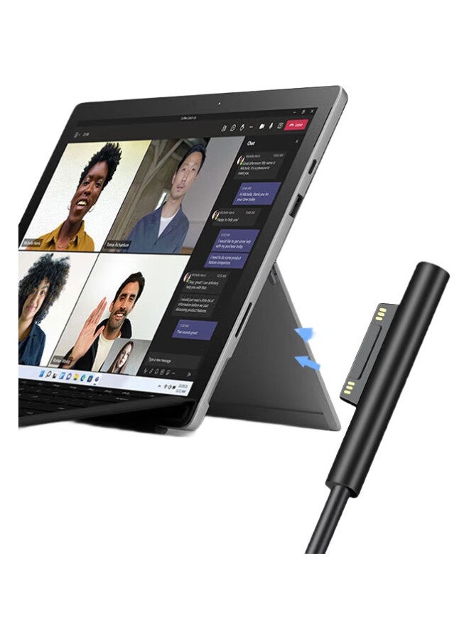Mryc Microsoft Tablet Laptop Charger, 15V2.58A 44W, Suitable For Surface Pro 3/4/5/6/7/Go/Laptop/Book, Power Adapter Cable - Image 2