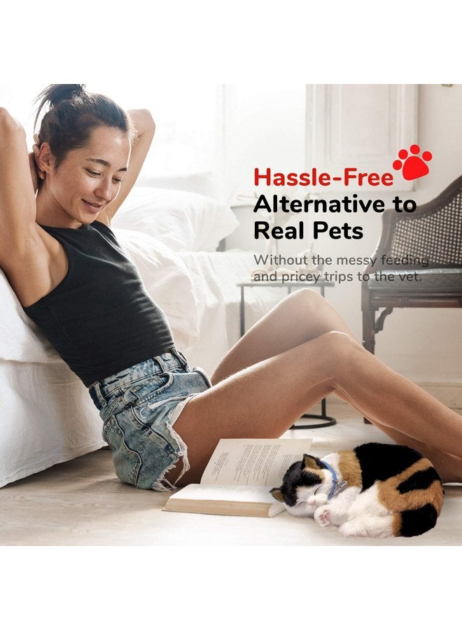 بيرفيكت بيتز Perfect Petzzz - قطة كاليكو أصلية من Petzzz، لعبة تفاعلية محشوة واقعية تشبه الحياة، كلب مصاحب بفراء صناعي مصنوع يدويًا بنسبة 100% - Image 4