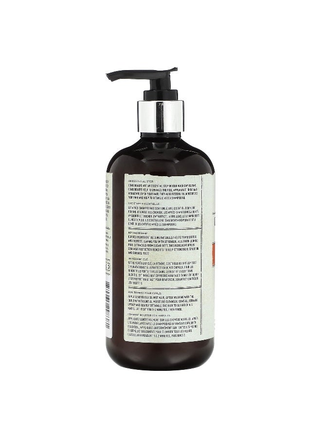 CURLSMITH كيرلسميث، بلسم الترطيب الأساسي، لجميع أنواع الشعر، 12 أونصة سائلة (355 مل) - Image 2