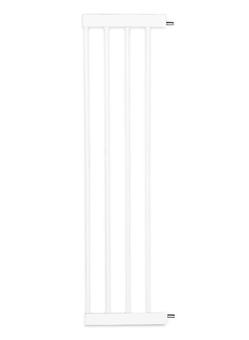 Baby Safe Metal Safety LED Gate 20cm Extension - White - Image 3