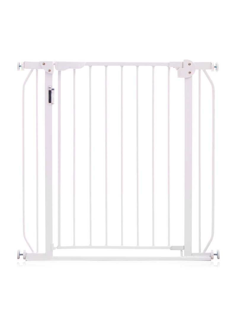 Baby Safe Metal Safety LED Gate 20cm Extension - White - Image 2