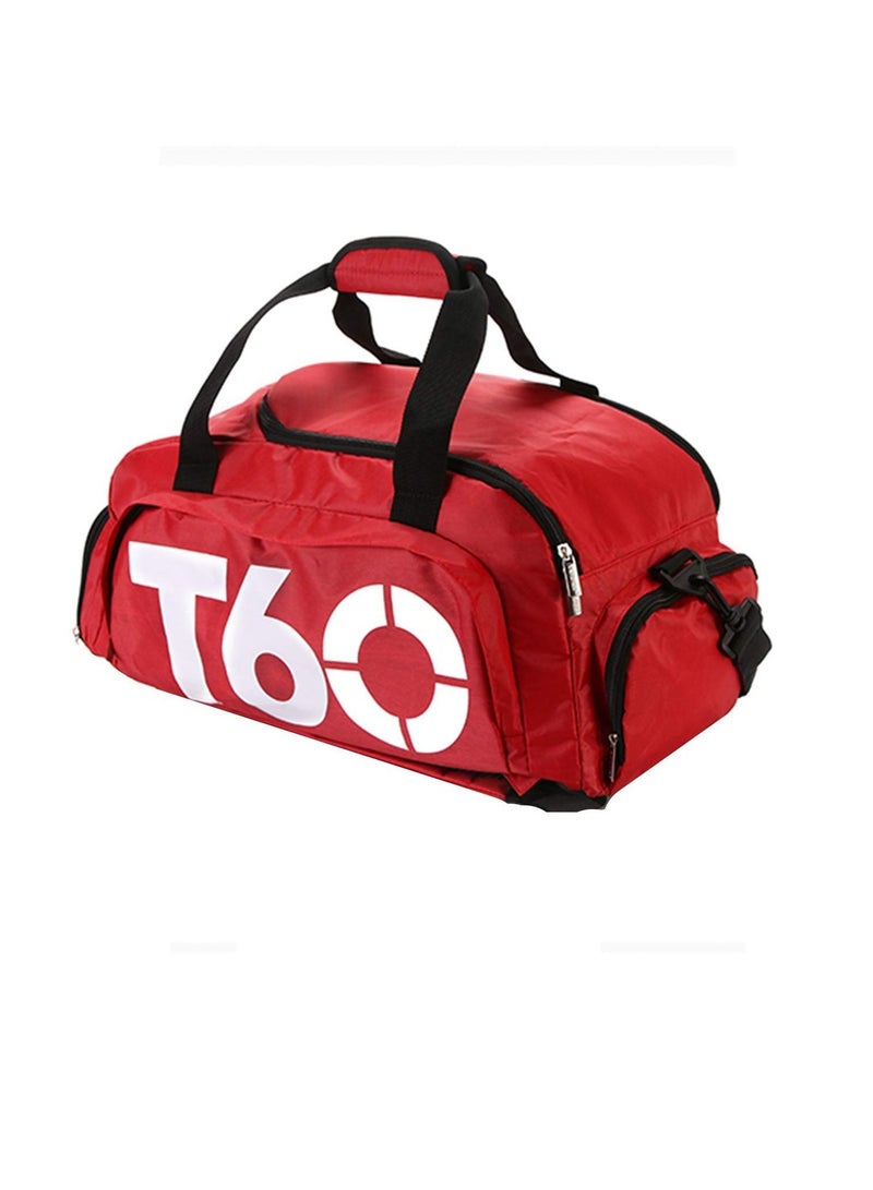 Travel Duffel Bag Fashion Foldable Bag Convertible Gym Bag Water Resistant 3 Ways Carry Sports Bag - Image 3