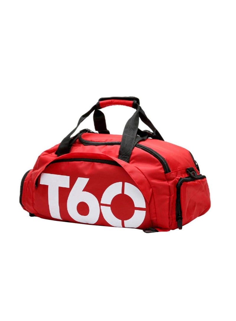 Travel Duffel Bag Fashion Foldable Bag Convertible Gym Bag Water Resistant 3 Ways Carry Sports Bag - Image 2