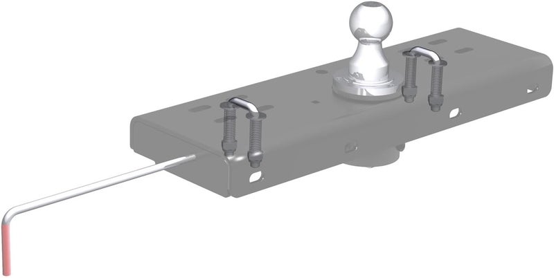 Curt 66113 Gooseneck Safety Chain Anchor U-Bolt Kit - Image 3