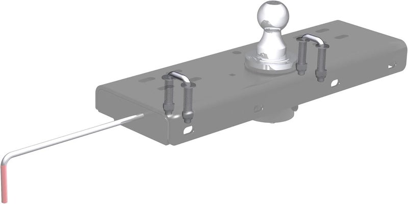 Curt 66113 Gooseneck Safety Chain Anchor U-Bolt Kit - Image 2