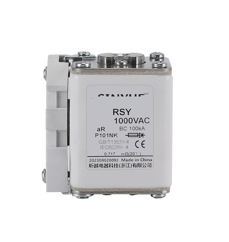 Fast Fuse RSY-AC 1000V 1500V 2000V 100A 200A 250A 300A 315A Semiconductor Equipment Protection P101(AC 1000V,100A) - Image 1