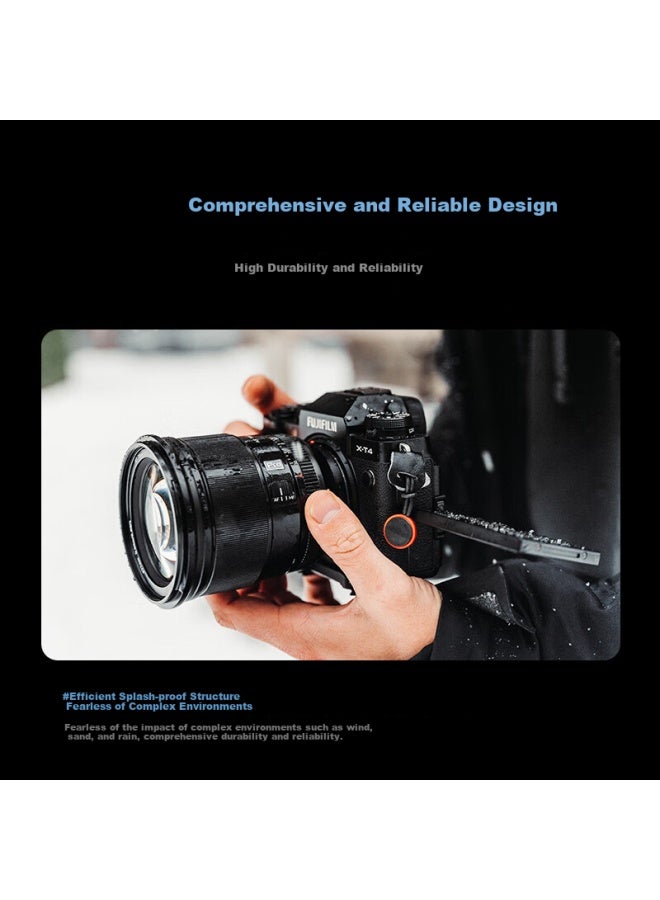 VILTROX فيلتروكس Af 75mm F1.2 برو E-mount تركيز تلقائي بفتحة عدسة كبيرة للتصوير البورتريه بعدسة ثابتة للكاميرا بدون مرآة سوني A6700 Fx30 Zv-e10ii - Image 5