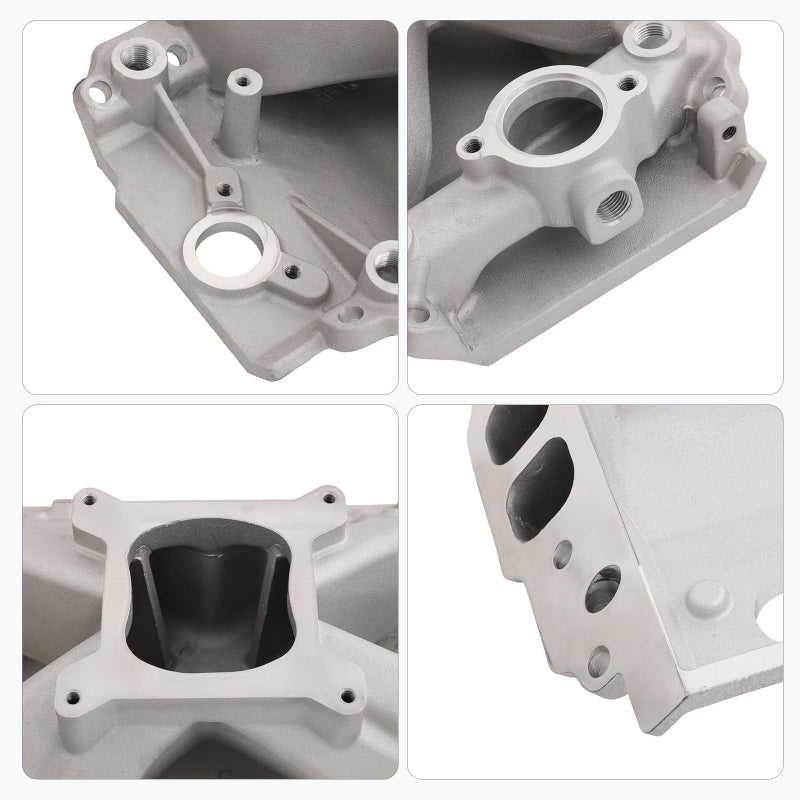 DICMIC Aluminum Single Plane Intake Manifold Compatible with Chevrolet Big Block V8 BBC 396-454 Engines - Image 4