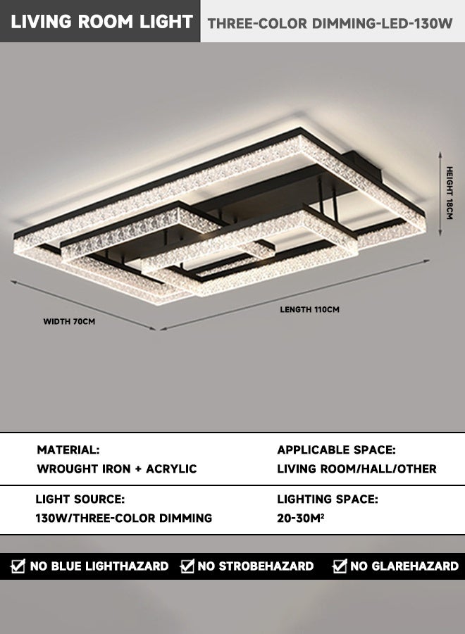 طراز جديد لمصباح سقف غرفة المعيشة، ومصباح السقف الحديث الفاخر الإيطالي، ومجموعة كاملة من الإضاءة المنزلية، والنمط الراقي لغرفة النوم وغرفة الطعام - Image 5