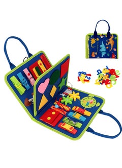 Daytoyz Busy Montessori Board for Children, 3 Layers Montessori Board, Montessori Games 1 Year Toddler, Learning Life Skills Educational Toys for Boy Girl Gifts for Children  - Image 1