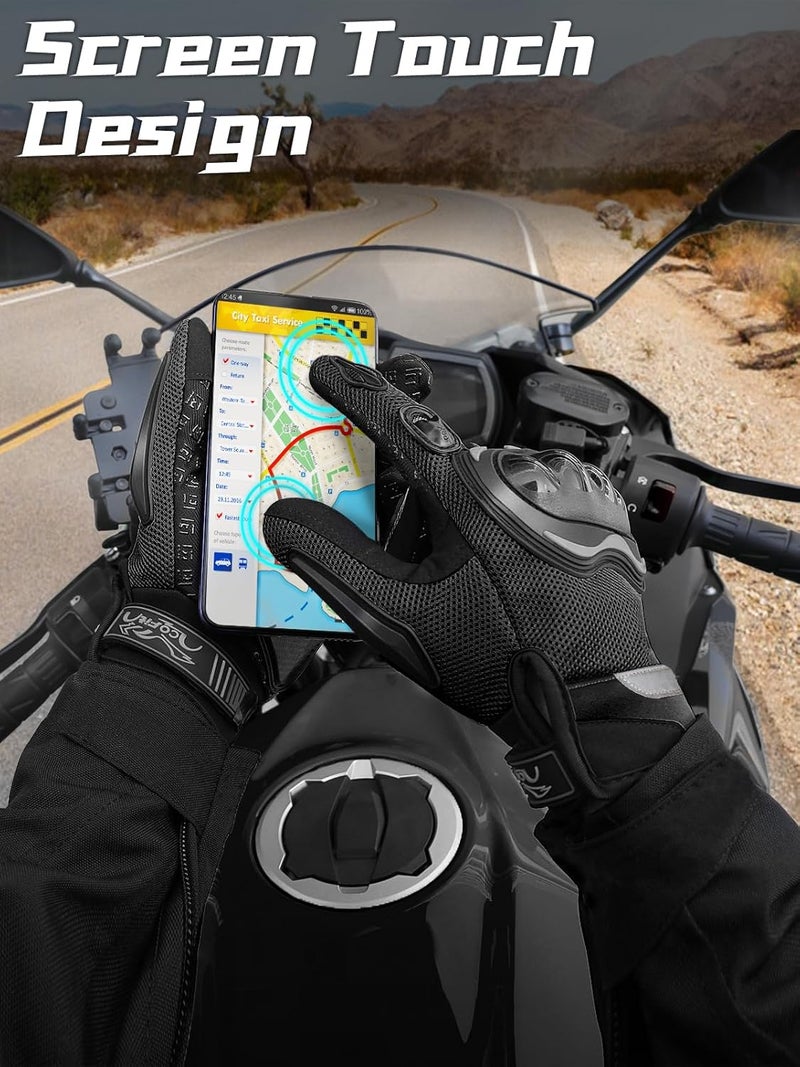 COFIT Breathable Mesh Motorcycle Gloves - Image 4