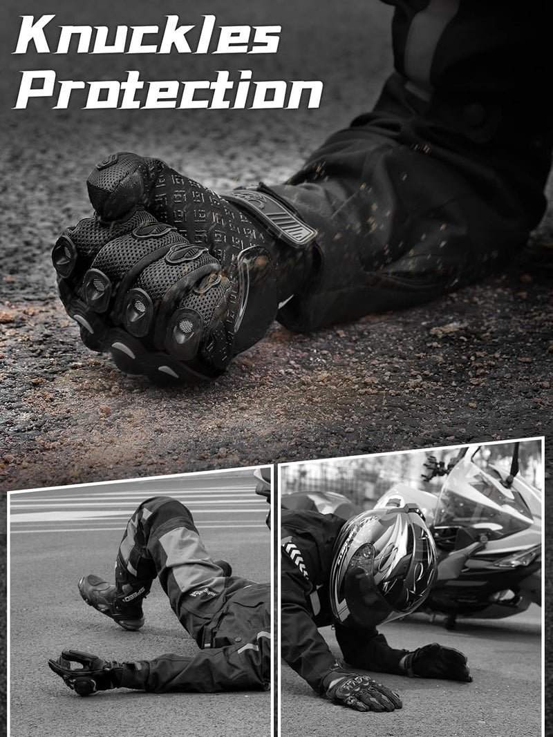 COFIT Breathable Mesh Motorcycle Gloves - Image 5