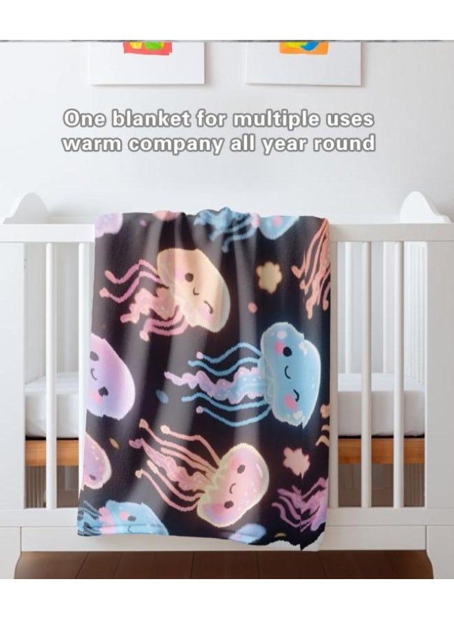 general Baby and children's cartoon flannel thin blanket (warm and comfortable, suitable for sleep, game use) 70cm*100cm