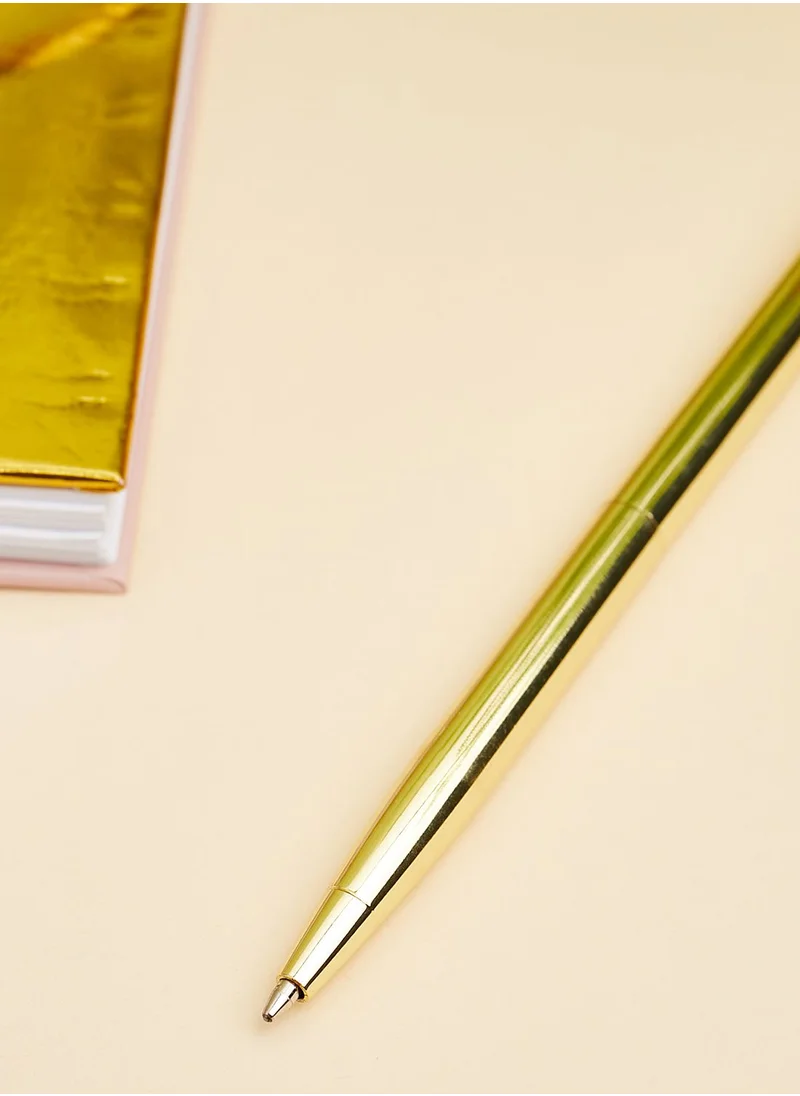 Back to school kit Gold Bow Pen