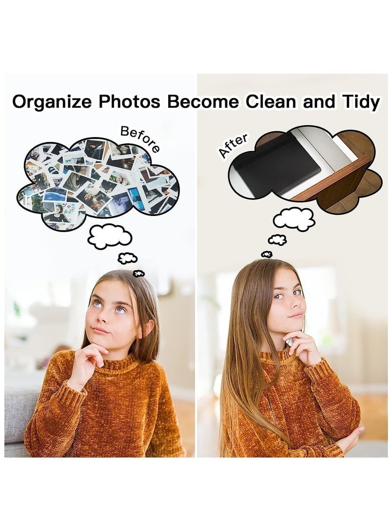 Pieces Of Moment Mini Book Album,160 Pockets Mini Photo Album for Fujifilm Instax Mini Camera, for Polaroid Snap, for Z2300, for SocialMatic Instant Cameras & for Zip Instant Printer,with 50 Colorful - Image 4