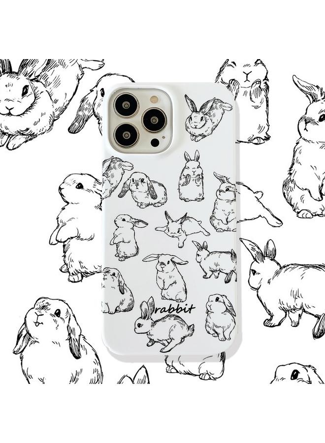 زبون جراب لهاتف iPhone 13 Pro، جراب هاتف صلب من مادة الكرتون، مصنوع من مادة البولي كربونات - Image 2