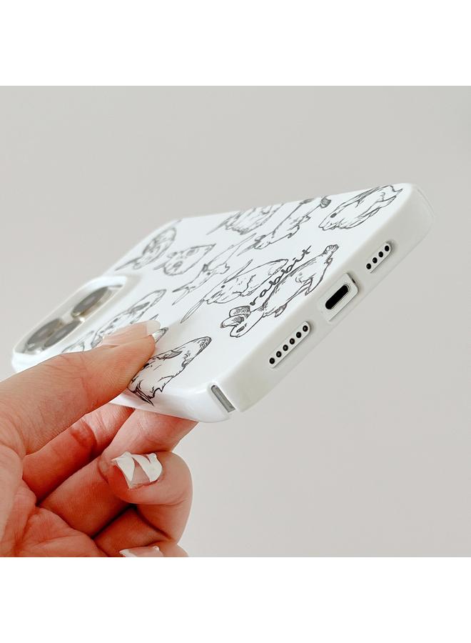 زبون جراب لهاتف iPhone 13 Pro، جراب هاتف صلب من مادة الكرتون، مصنوع من مادة البولي كربونات - Image 5