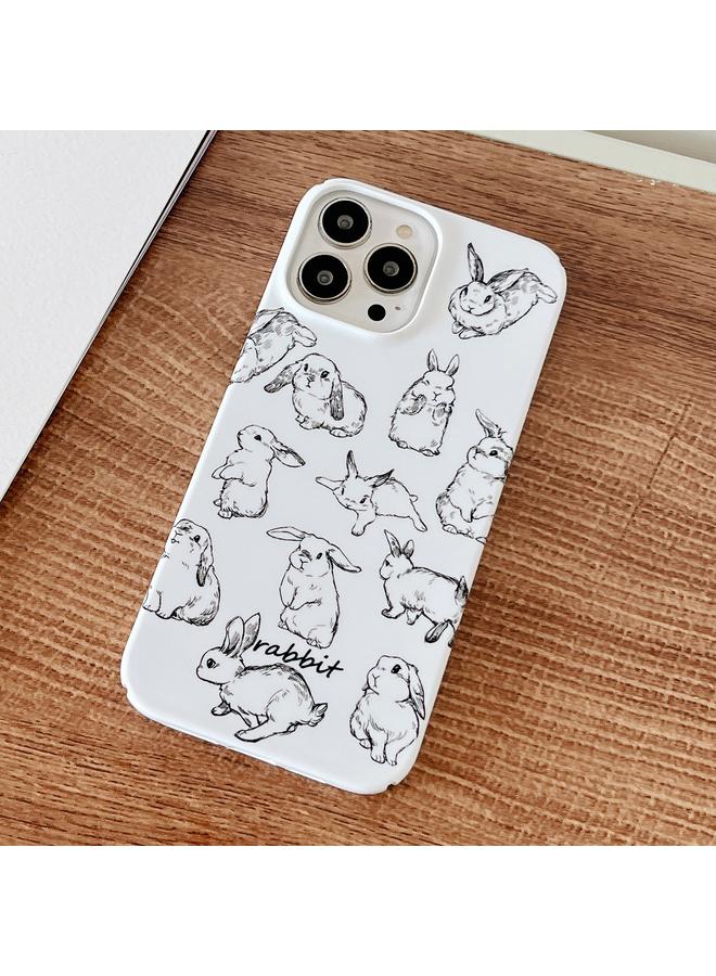 زبون جراب لهاتف iPhone 13 Pro، جراب هاتف صلب من مادة الكرتون، مصنوع من مادة البولي كربونات - Image 3