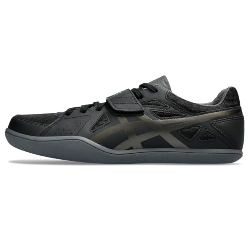 ASICS Mens Hyper Throw 3 Track Field Shoes 9 BlackGunmetal - Image 1