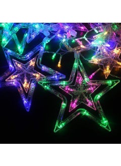 Desidiya Desidiya 12 Stars LED Multicolor String Lights for Indoor and Outdoor Decor Perfect for Diwali Parties Events and Home Decoration  - Image 5