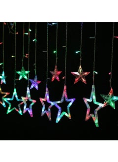 Desidiya Desidiya 12 Stars LED Multicolor String Lights for Indoor and Outdoor Decor Perfect for Diwali Parties Events and Home Decoration  - Image 4