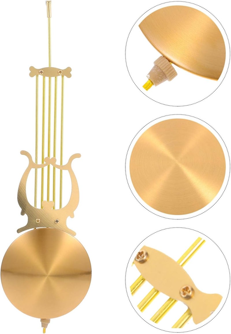 Homoyoyo Replacement Wall Clock Pendulum Metal Quartz Clock Part Easy to Assemble Install - Image 2