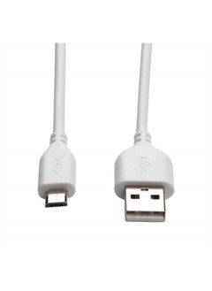 Smays 2-Pack 25ft USB to Micro USB Extension Power Cable Compatible for Wyze Cam, Oculus Go, Yi Home Camera, Kasa Cam Security Camera, White  - Image 4