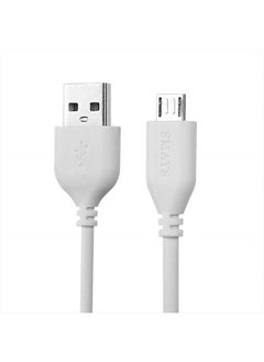 Smays 2-Pack 25ft USB to Micro USB Extension Power Cable Compatible for Wyze Cam, Oculus Go, Yi Home Camera, Kasa Cam Security Camera, White  - Image 5