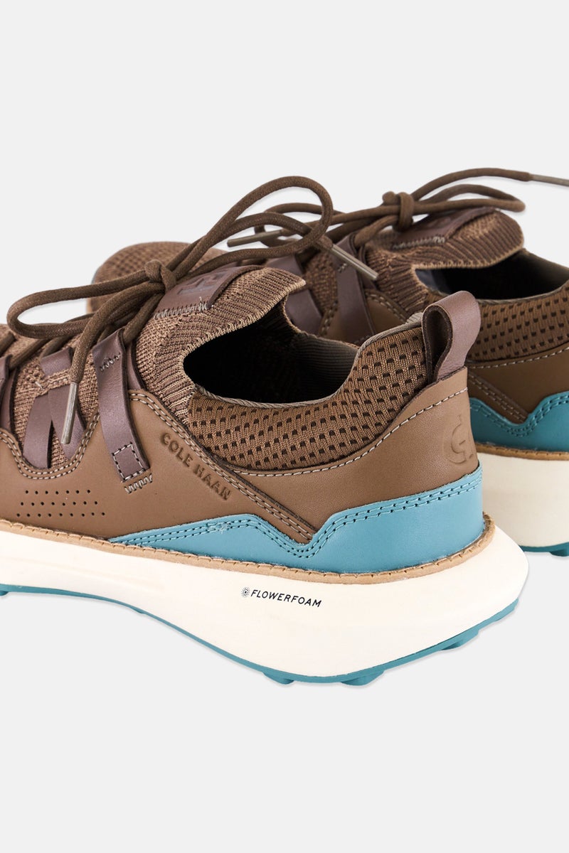 COLE HAAN Men Medium Lace Up Casual Shoes, Brown - Image 4