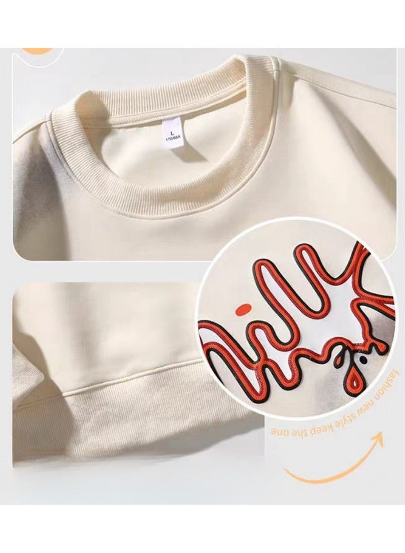 LEE Lee Brand Hoodie Loose Casual Round Neck Long Sleeved Hoodie  - Image 3