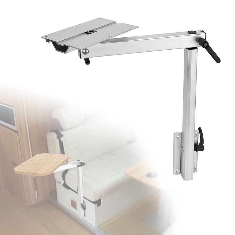 DALUOBO Removable Table Leg RV Accessories Detachable Height Adjustable Aluminum Alloy 360 Degree Rotation for Yachts RV Motorhome