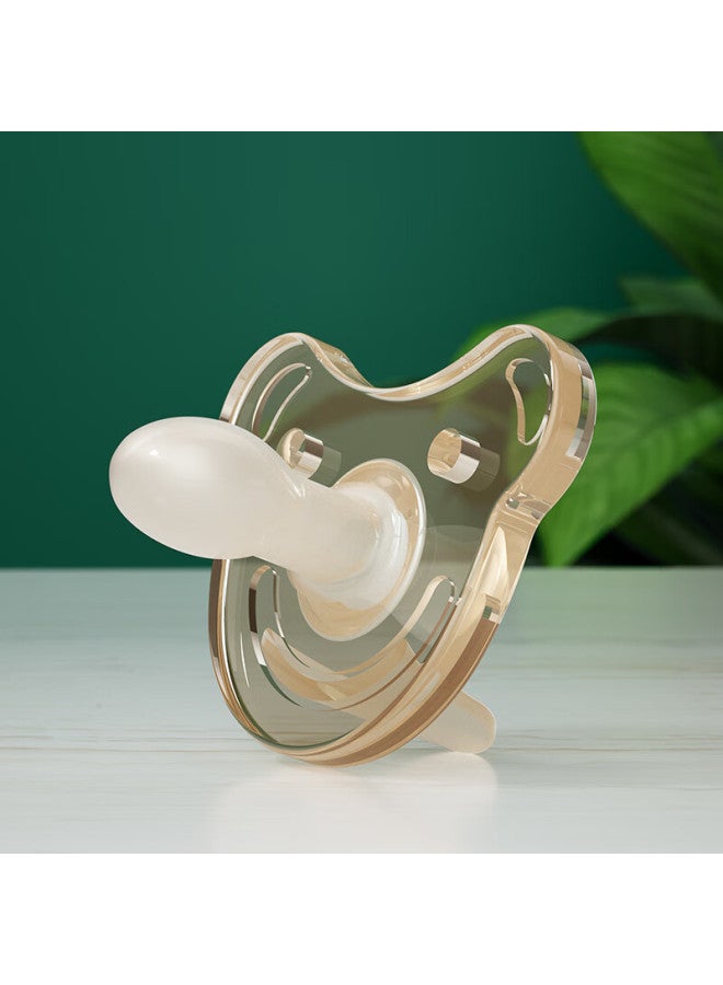 Albo Baby Pacifier, Ultra-soft, For 0-3 Months, Anti-colic, For Newborns And Above 1 Year Old, 2 Pieces With Storage Box - Image 5
