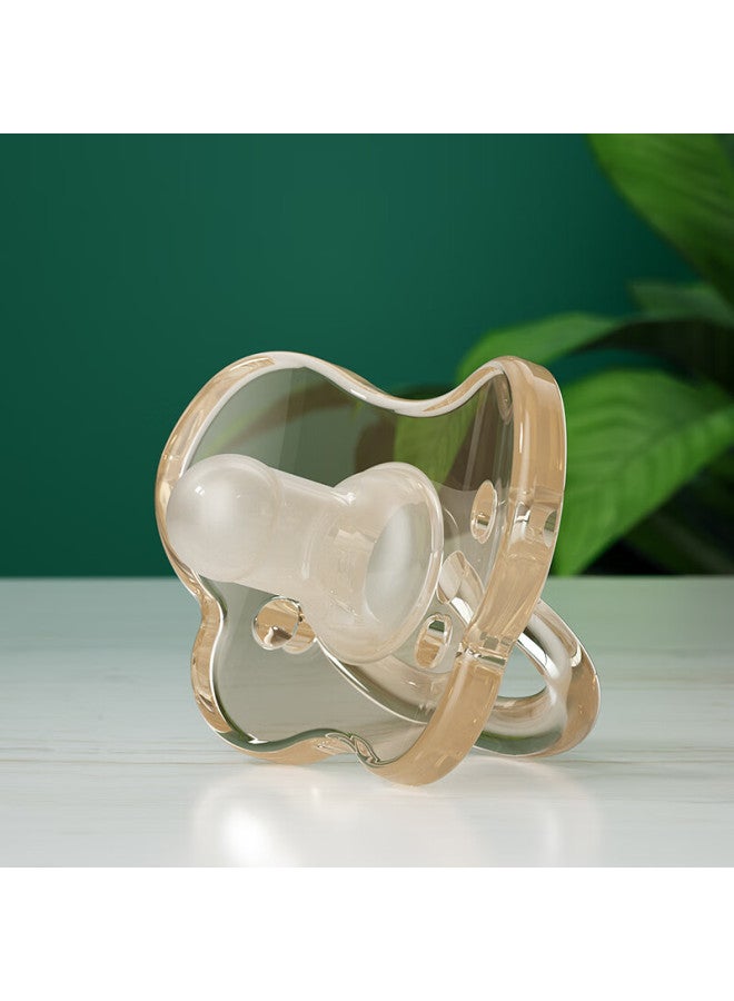 Albo Baby Pacifier, Ultra-soft, For 0-3 Months, Anti-colic, For Newborns And Above 1 Year Old, 2 Pieces With Storage Box - Image 4