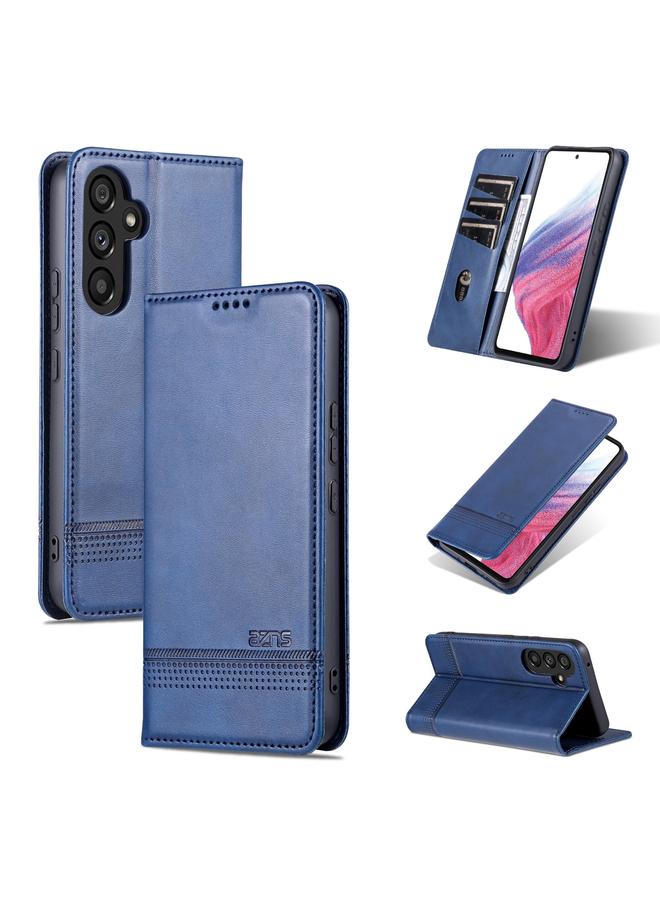 Case For Samsung Galaxy A54 5G Magnetic Calf Texture Flip Leather Phone Case