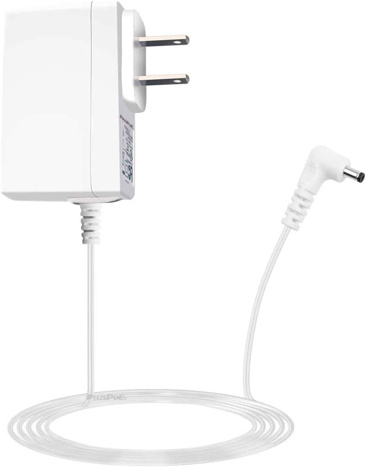 PLUSPOE Power Cord for VTech DM221 DM221-2 DM223 DM251(Parent & Baby Units) Sound Audio Baby Monitor Charger Power Adapter UL Listed, More with DM111 DM112 DM222 DM271 (Parent Unit ONLY), DC 6.0V 6.6ft - Image 1