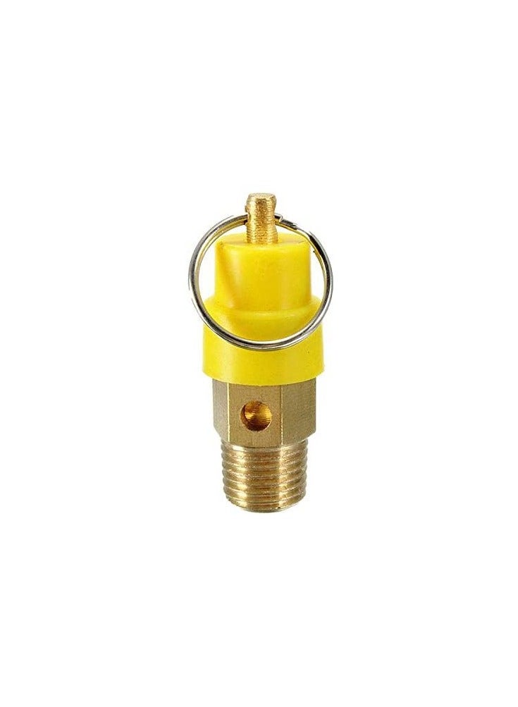 UHcom 1/2 inch Oil-Free Air Compressor Safety Relief Valve - Image 1