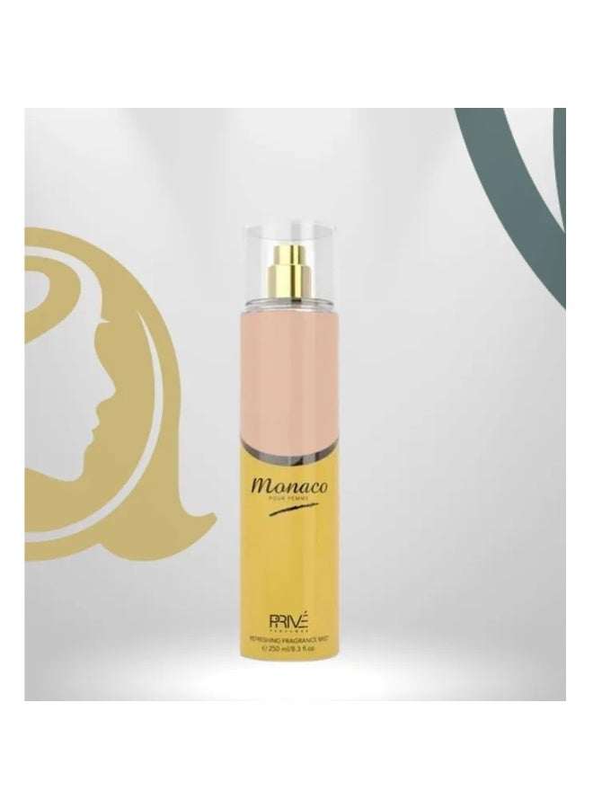 برايف معطر الجسم موناكو للنساء 250 مل - Image 2
