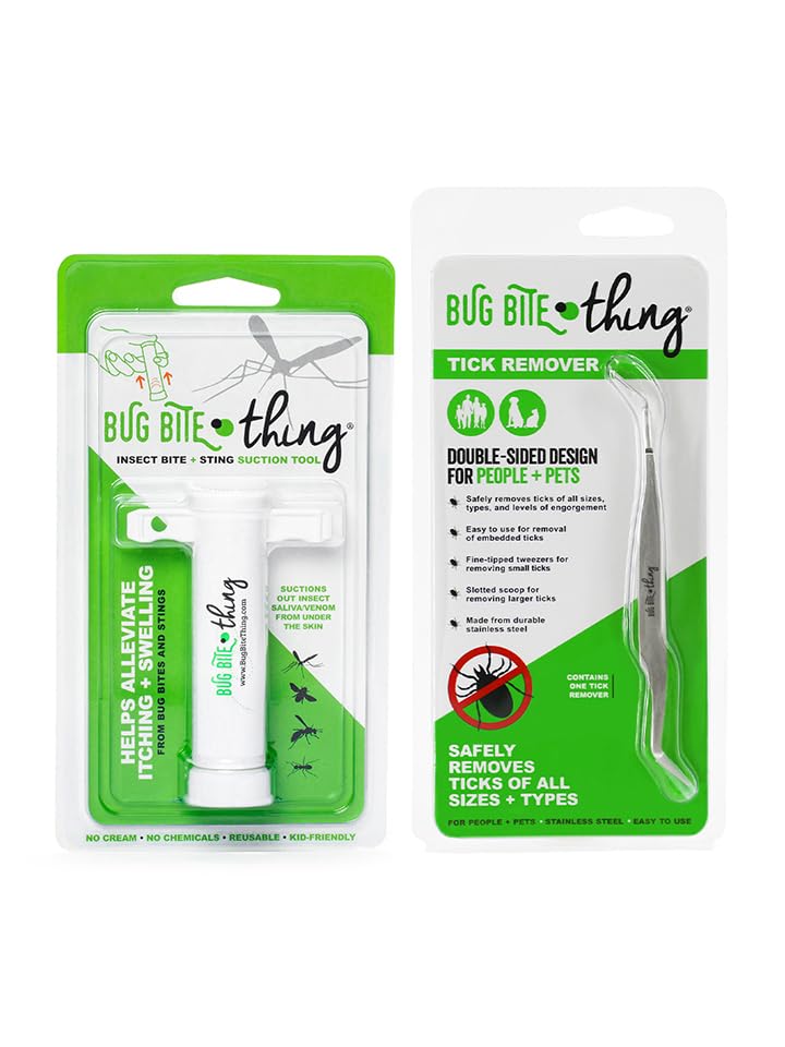 BUG BITE THING Suction Tool and Tick Remover Combo Pack - Image 1