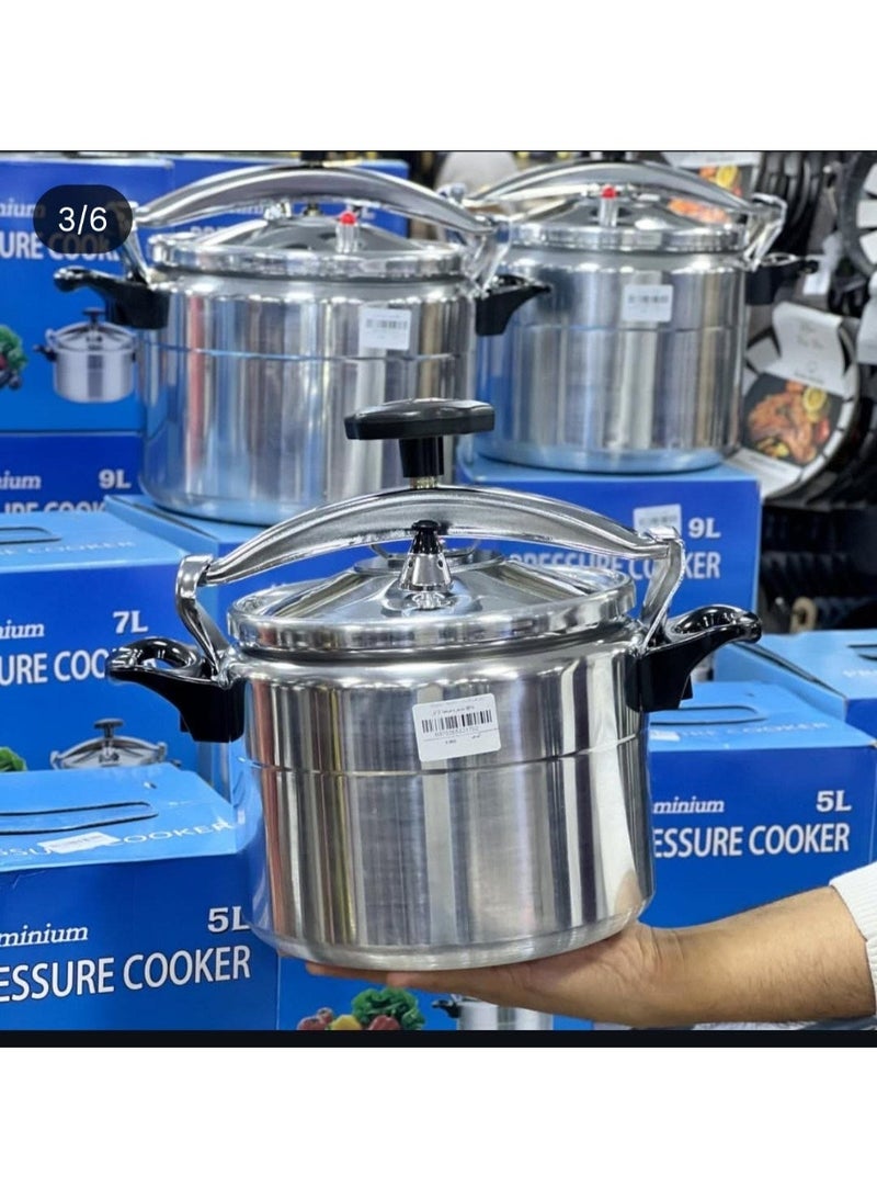 Amazing offer at a very special price!  The ultimate party solution: Original aluminum pressure cooker  9L and 11L extra-large capacity Excellent quality - saves time and effort Safe to use and easy to clean Preserves food quality, taste, and nutritional value Available in 9L and 11L sizes - Image 1