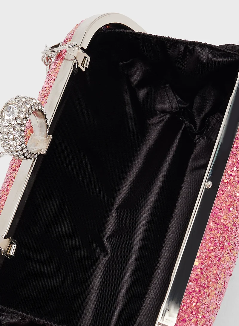 Ella Limited Edition Rhinestone Embellished Clutch