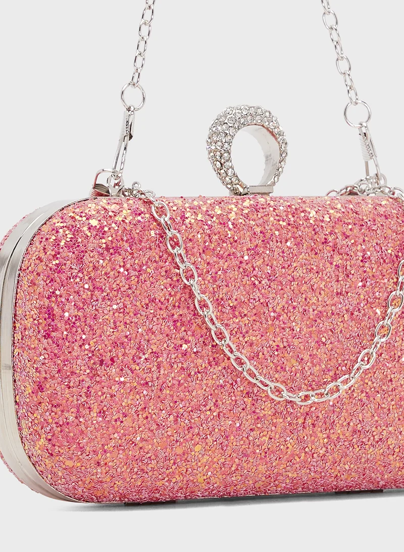 Ella Limited Edition Rhinestone Embellished Clutch