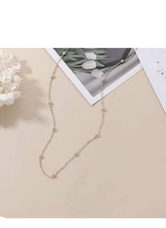 اكسوارات ار ايه سلسله بطن نسائي فضي شيك - يمكن التوسيع  - Image 1