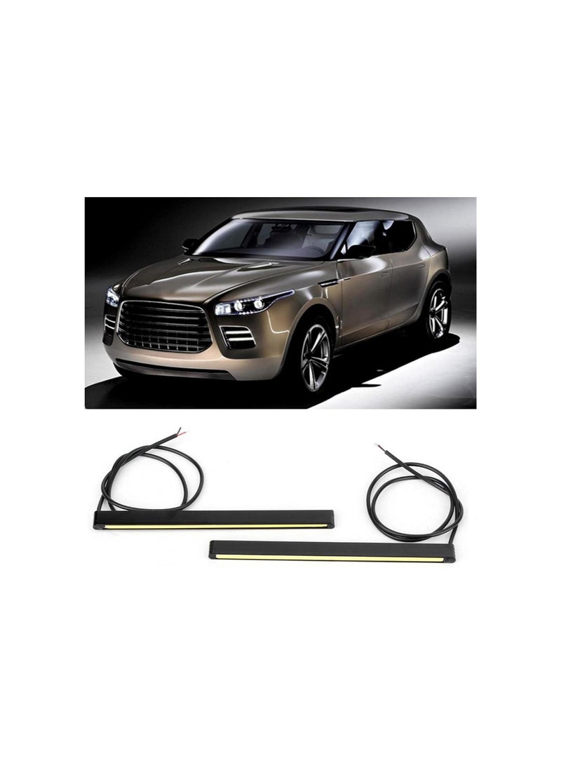 Loquat Waterproof COB Daytime Running Light LED DRL Car Modification Lamp(16CM1) - Image 4