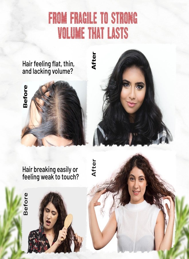 Herbishh Rosemary Conditioner Bar for Hair Growth, Volumizing Solid Conditioner, Strengthening Biotin Bar, Cleansing Soap for Women & Men, Ideal for Curly & Straight Hair Vegan & Sulfate-Free 3.53 oz - Image 5