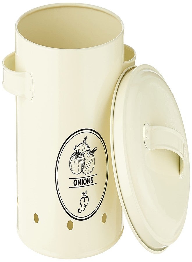 Esschert Design Onions Storage Tin, Metal - Image 3