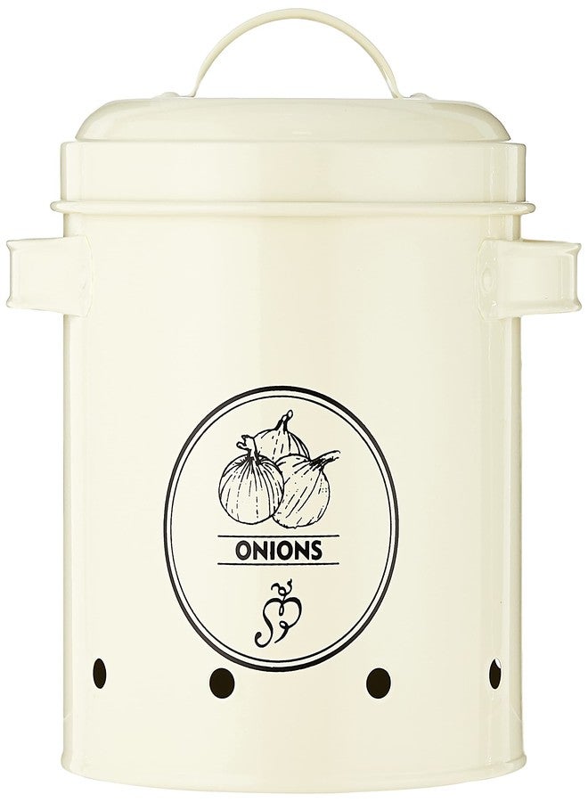 Esschert Design Onions Storage Tin, Metal - Image 2