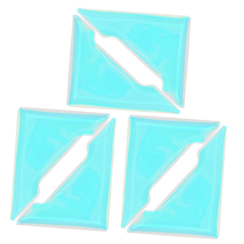 6Pcs Glow In The Dark Car Door Corner Protectors Adhesive Bumper Stickers For Night Visibility - Image 2