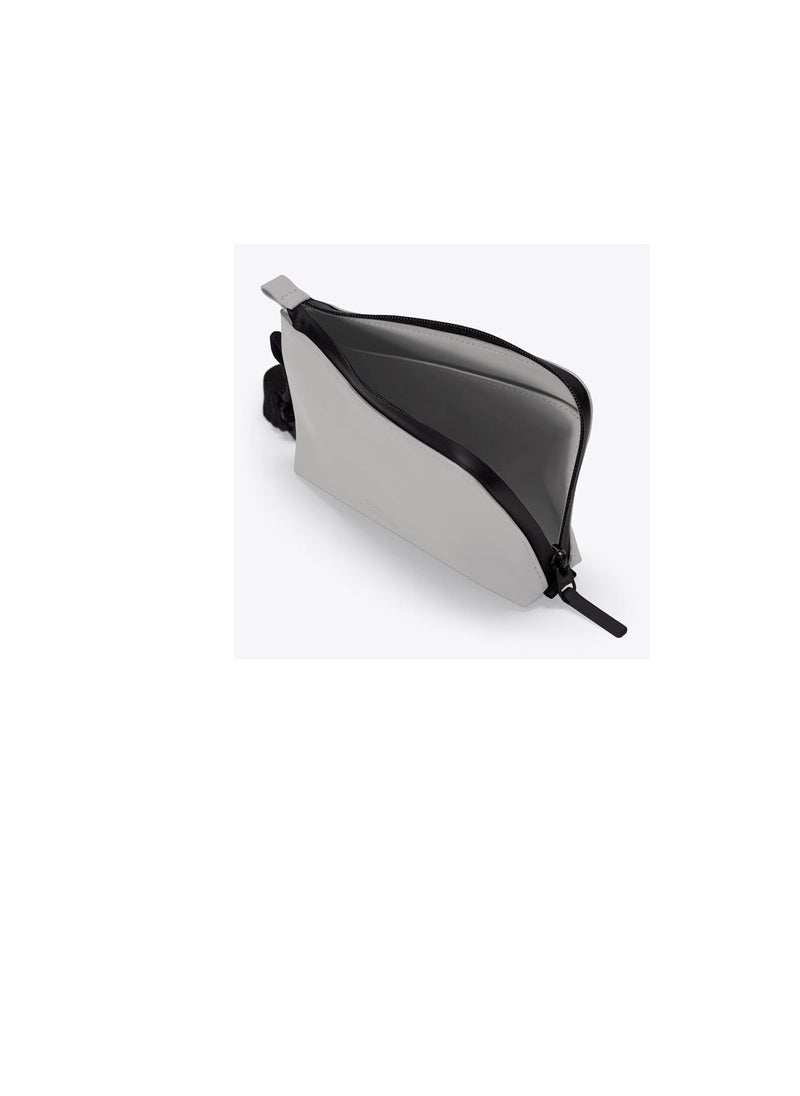 UCON ACROBATICS Ucon Acrobatics, Otis Bag, Lotus Series, Light Grey, Stylish Minimalist Design, Compact Zipped Compartment, Waterproof, Adjustable Drawstring, 2 Pockets, Hand, Crossbody or Shoulder Strap Wear, 1L  - Image 2
