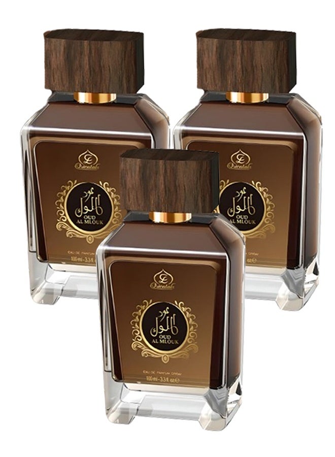 Oriental 3 Pieces Oud Al Mlouk Perfume For Men 100ml EDP - Image 1